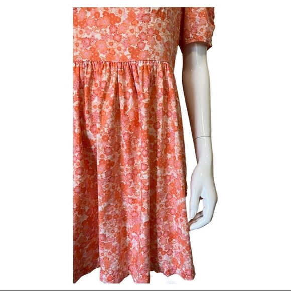 BP  Orange/Peach Summer Dress size -Medium - Picture 9 of 10